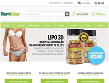 Tablet Screenshot of bemestarbrasil.com